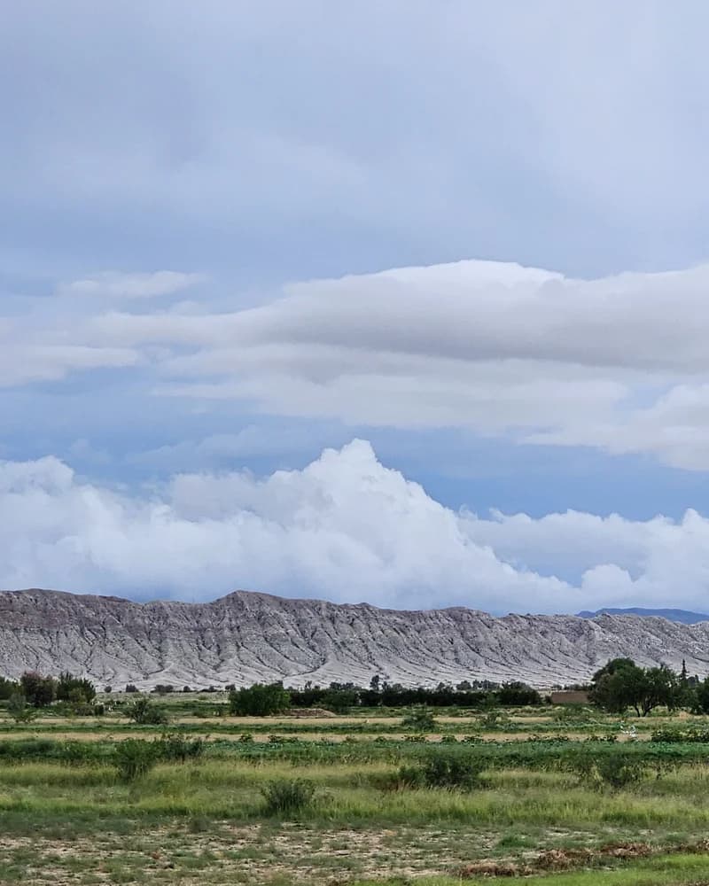 Mountain range in Loralai, Balochistan, the source of our travertine